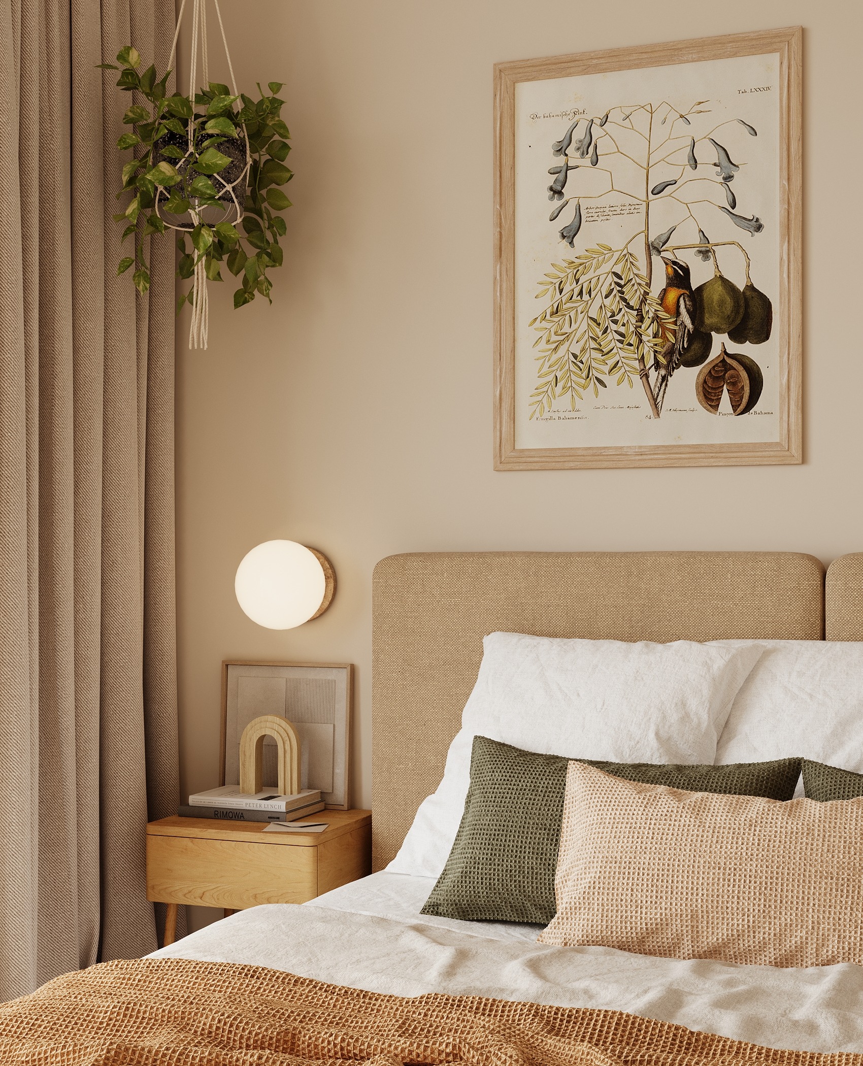 Elegantná spálňa s harmonickým prepojením architektúry a interiéru