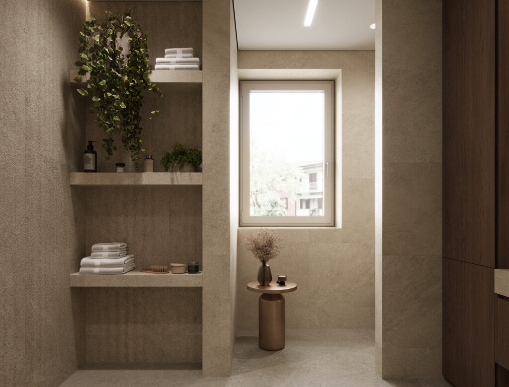 Elegantná kúpeľňa navrhnutá interiérovým štúdiom z Košíc – Sloé Ateliér